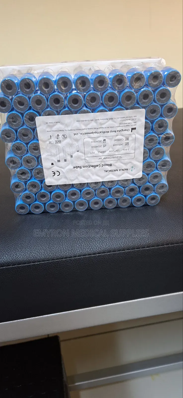 Blue Tops Vacutainers