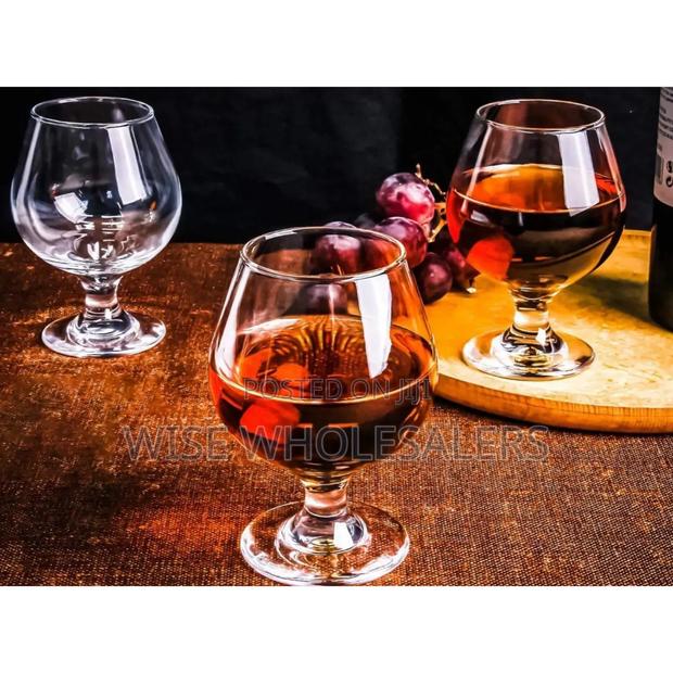 Cognac Glasses 150ml/5oz Set Of Six Classy Cognac Glasses