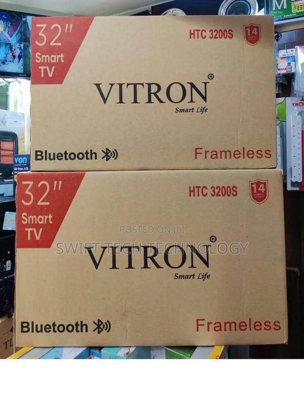 Vitron Htc3200s, 32" Smart Frameless Android Led Tv, With Bluetooth, - thumbnail 3