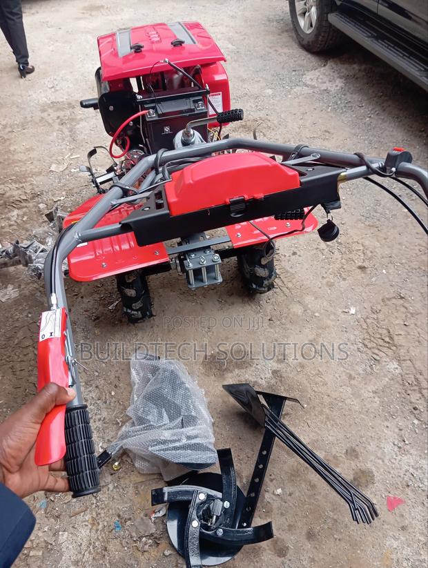 Compact Garden Power Tiller