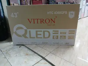 Vitron 43 Inches Qled Tv Vitron 43 Smart Android Qled Television.