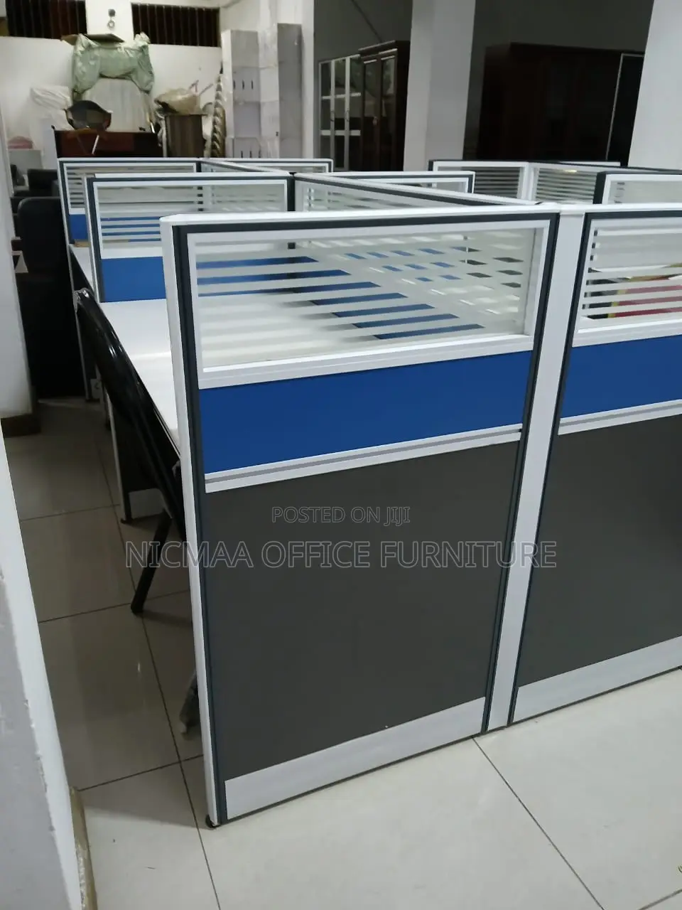 4-Persons Executive Partitioned Setup Workstation