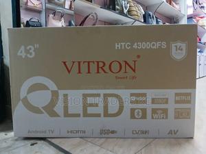 Vitron 43 Inches Qled Tv Vitron 43 Smart Android Frameless Qled Tv. - main view