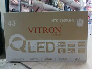 Vitron 43 Inches Qled Tv Vitron 43 Smart Android Frameless Qled Tv.