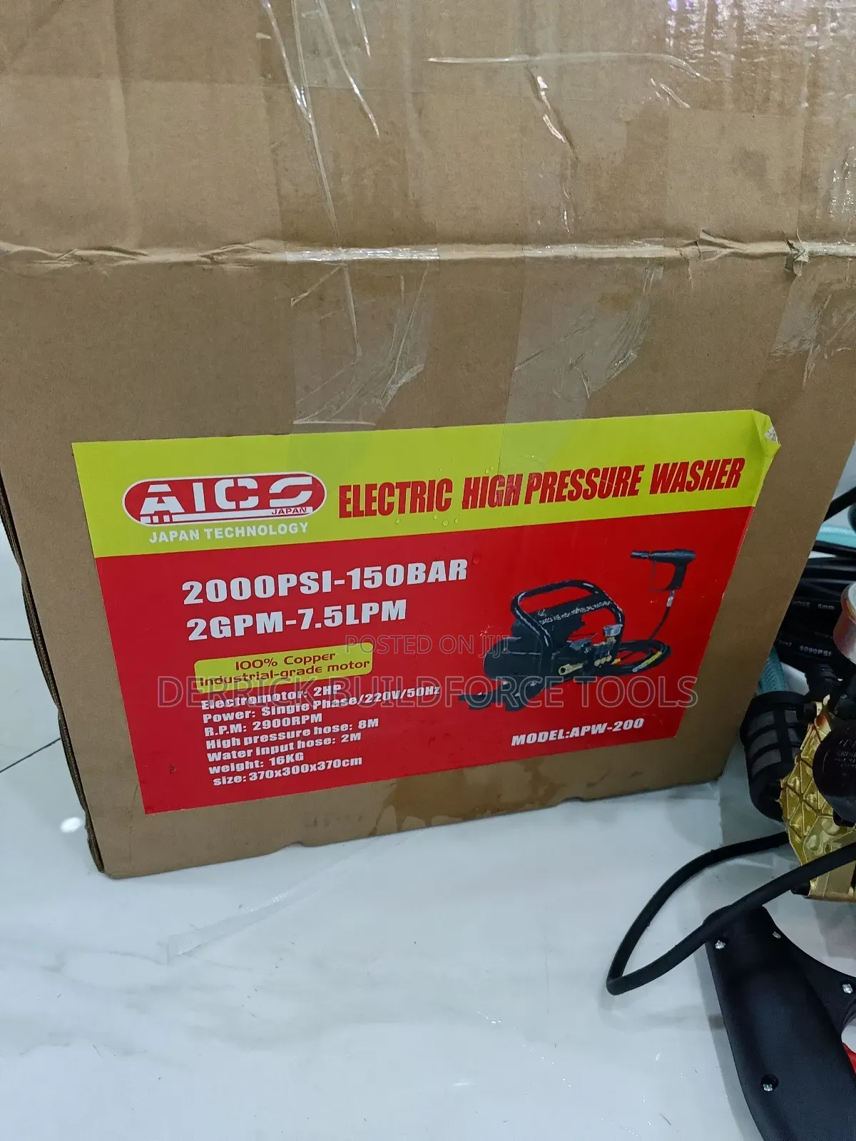 Aico 2000psi-150bar Electric High Pressure Washer Machine