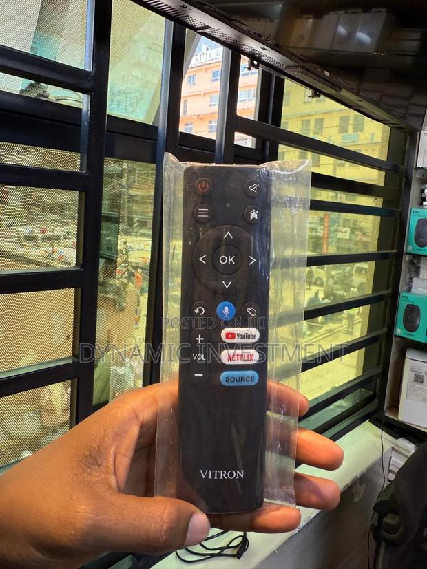 Vitron Smart/Android Tv Remote Control,Netflix,Source,Youtube Buttons - thumbnail 4