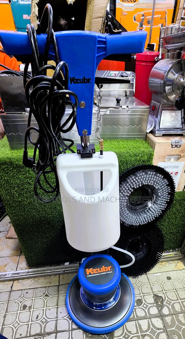 Kzubr Three in One Floor Scrubber 1100watts Has 3 Brushes - thumbnail 2