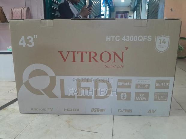 Vitron 43inches Qled Smart Tv