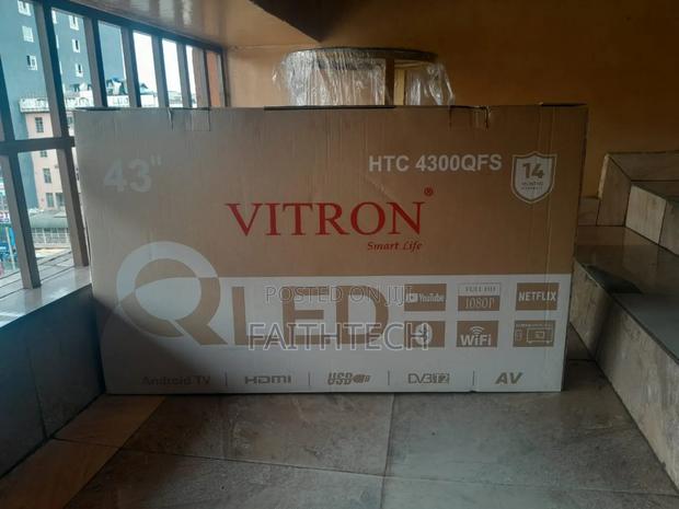 Vitron 43inches Qled Smart Tv - thumbnail 3