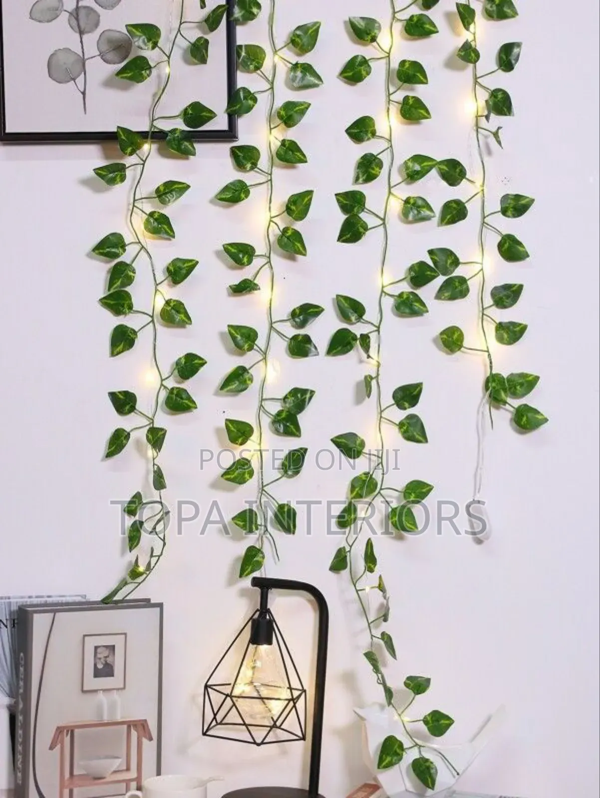 Green Artificial Hanging Leaves Green Artificial Hanging Leaves