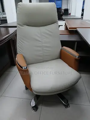 Dual-Tone Elegance Ergonomic Comfort Seat