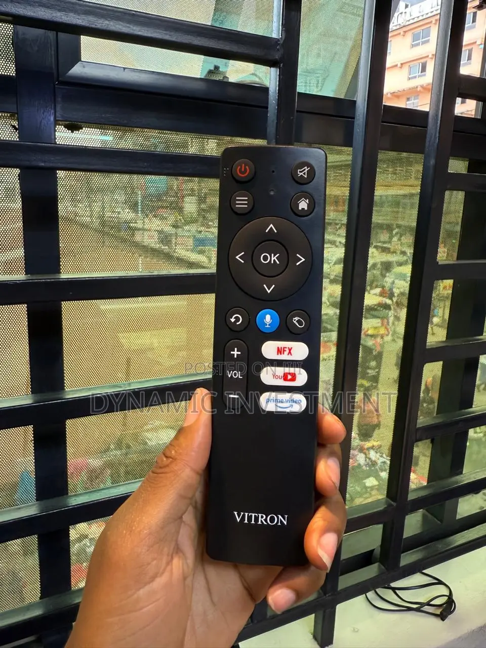 Vitron Smart/Android Tv Remote Control,Prime Video,Netflix and Youtube