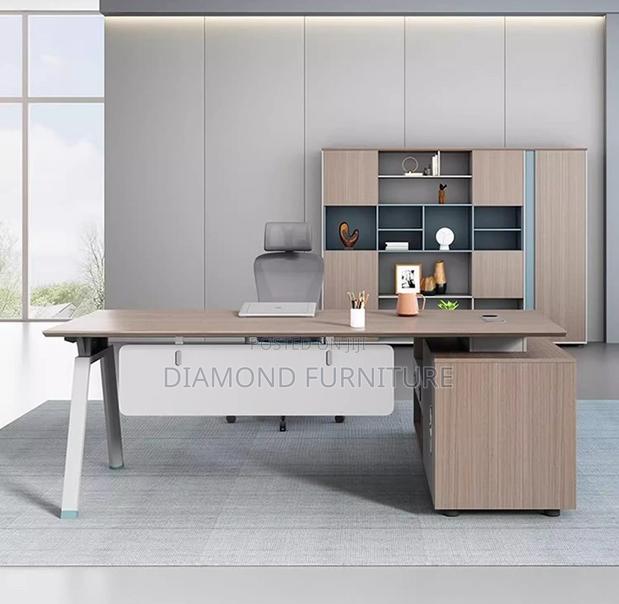Office Furniture; {Advanced Executive Modern Office Desk Design} - thumbnail 3