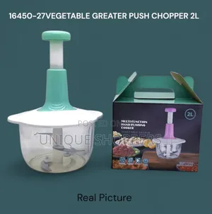 16450-27 Vegetable Grater Push Chopper – 2 Litre