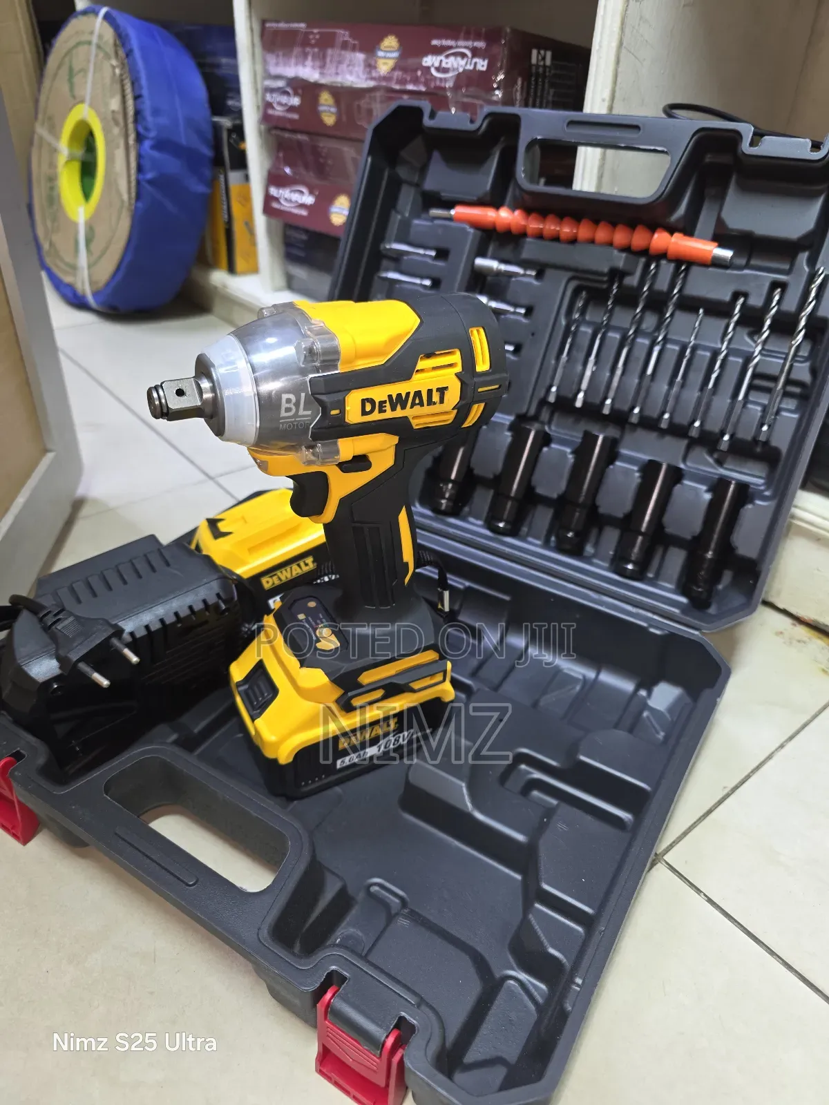 Cordless Impact Wrench Dewalt 108v