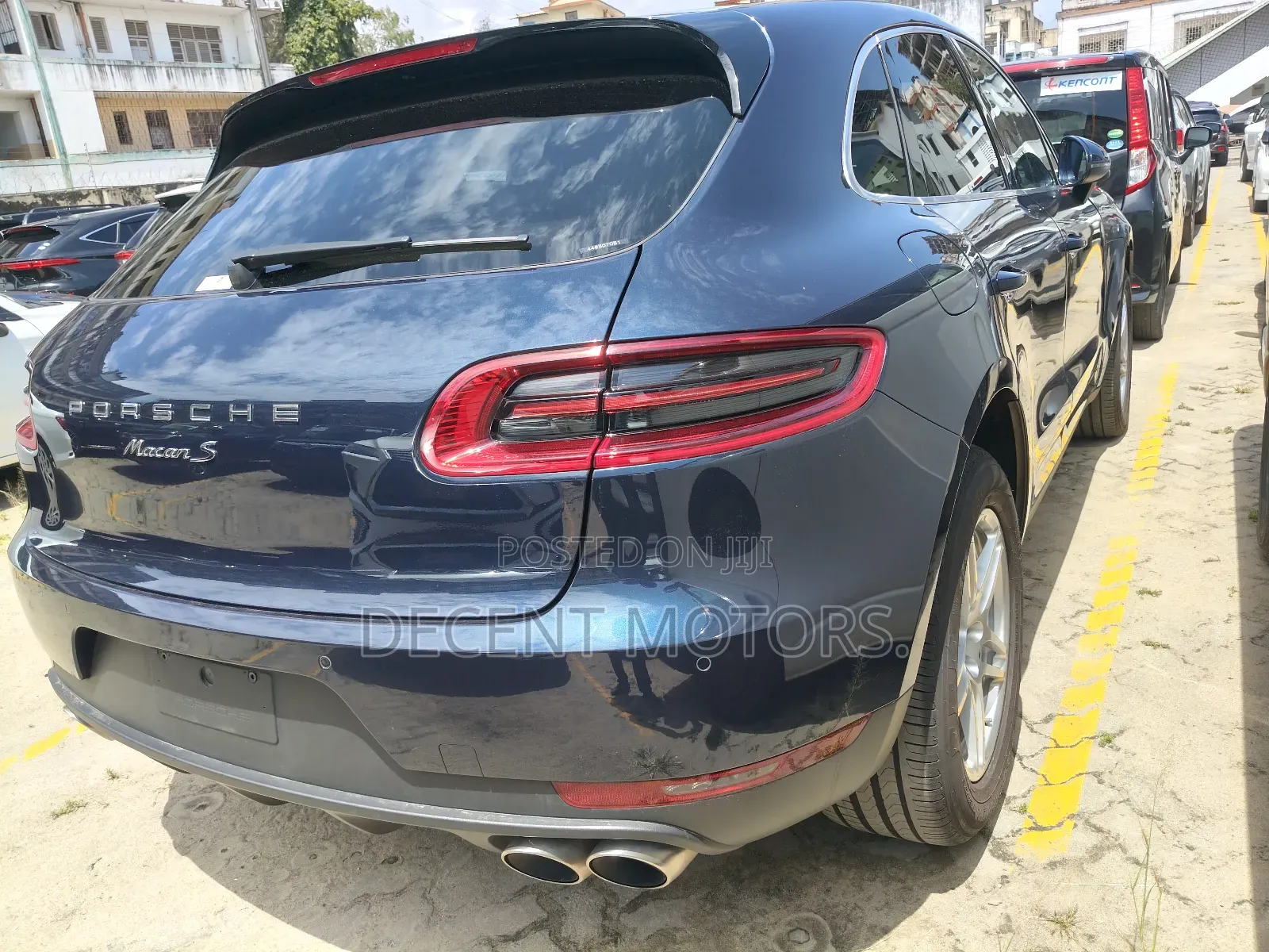 Porsche Macan S 2018 Blue