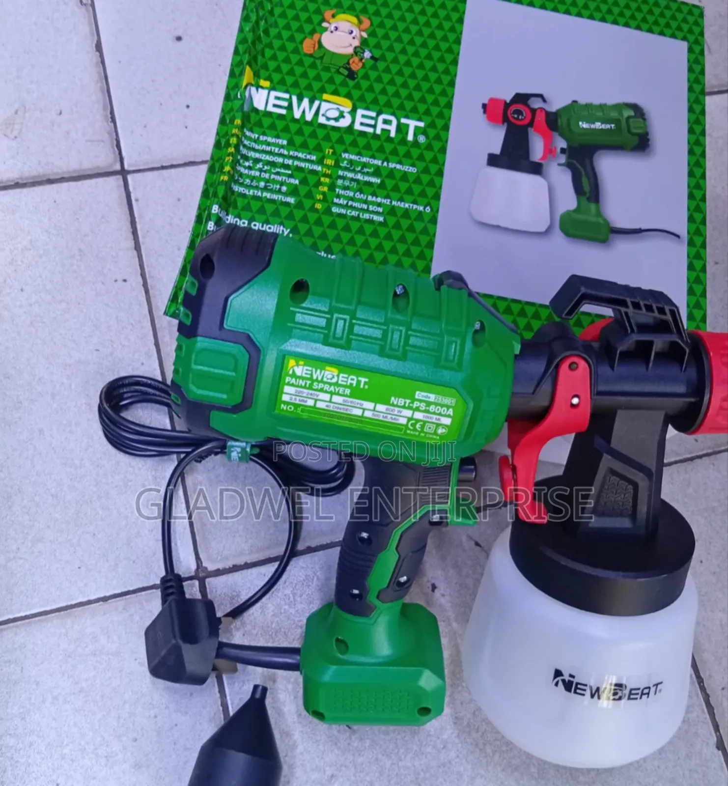 Newbeat Electric Spray Gun 600watts