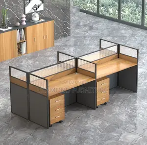 Office Furniture; {4-Way Modular Executive Office Workstation}