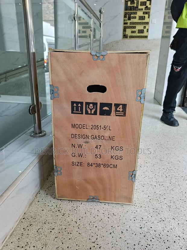 K-Max Italy Double Piston 50l Air Compressor Gasoline Driven - thumbnail 3