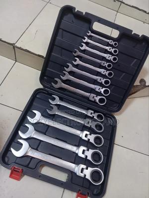 13 Piece Ratchet Spanner From 8 to 32 - thumbnail 2
