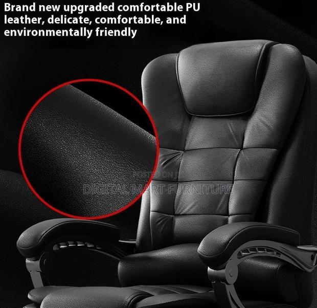 Office Chair: Black Simple Modulally Office Chair - thumbnail 6