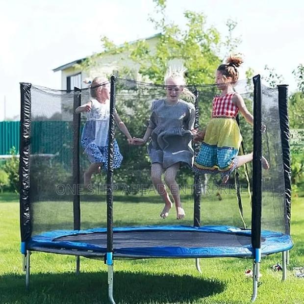 8 Ft Heavy Duty Best Priced Trampoline - main view