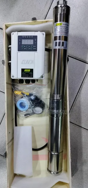 Submassible Solar Pump With Controller 90m Head Using 600watts Solar