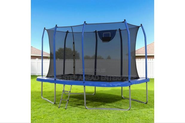 12 Ft Heavyduty Robust Bungee Jump Trampoline Available - main view