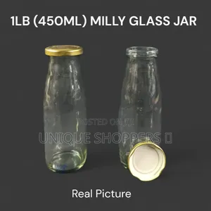 6 PSC Milly Glass Bottle – 1lb (450ml