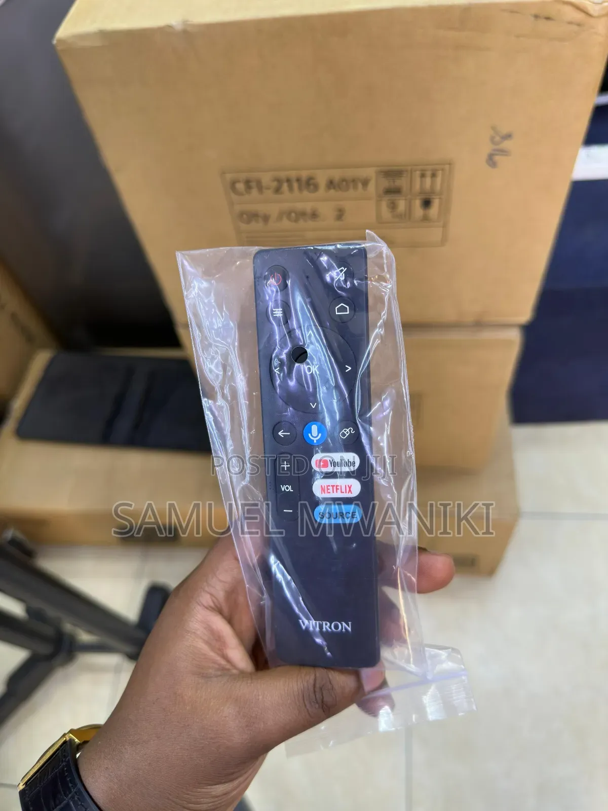 Vitron New Smart Android Tv Prime Video Remote Control Voice Command