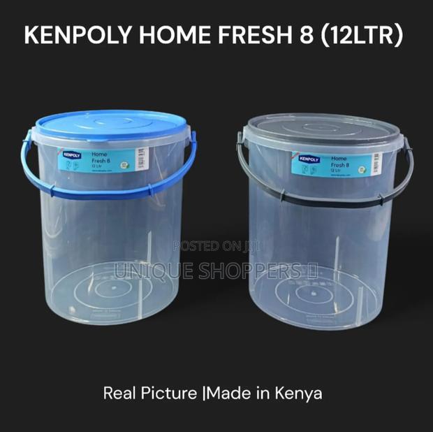 3psc Kenploy Home Fresh Container – No.8 (12ltr) - thumbnail 2