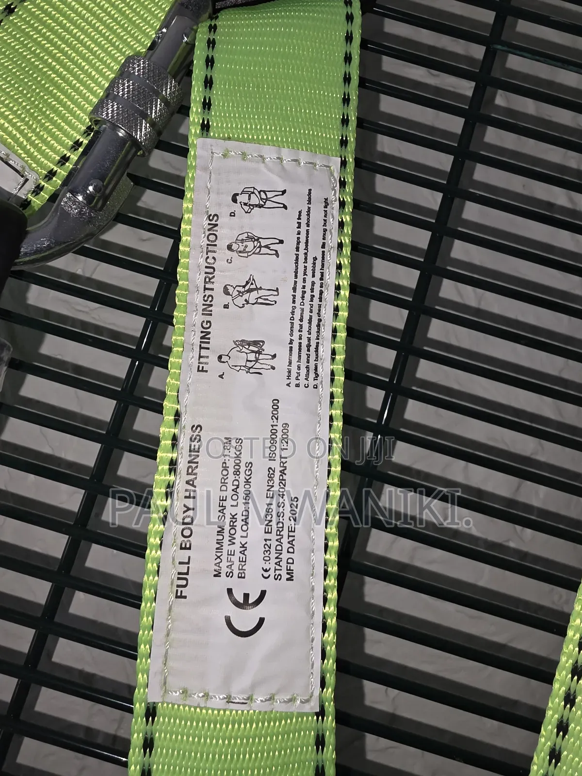 Heavy Duty Full Body Harness