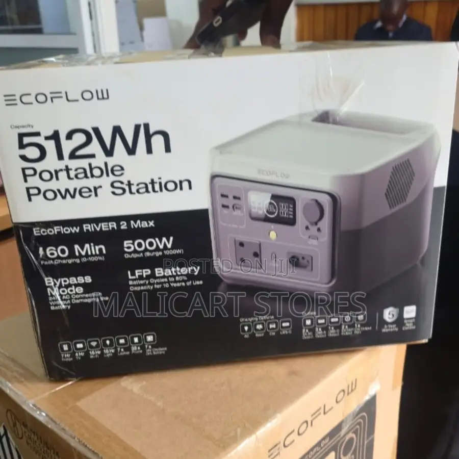 Ecoflow River 2 Max Portable Power Station (500w, 512wh)
