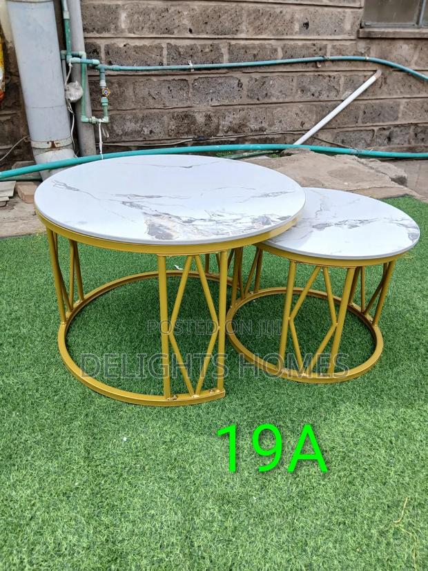 2in1 Marble Tables