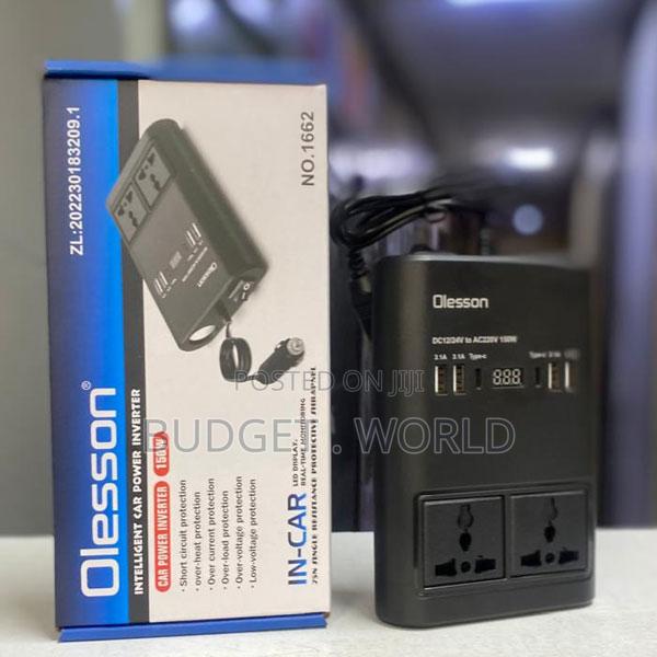 Suitable Dc Car Power Inverter 150w 1662 Inverter – Dc 12v to Ac 220v