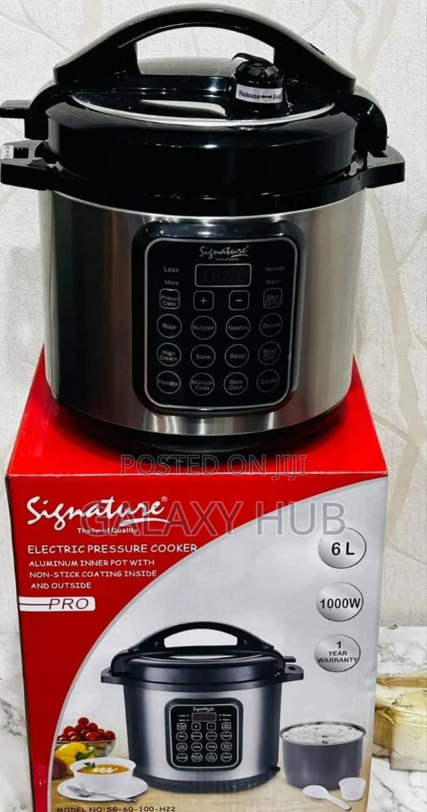 Signature 12 Litres Electric Pressure Cooker
