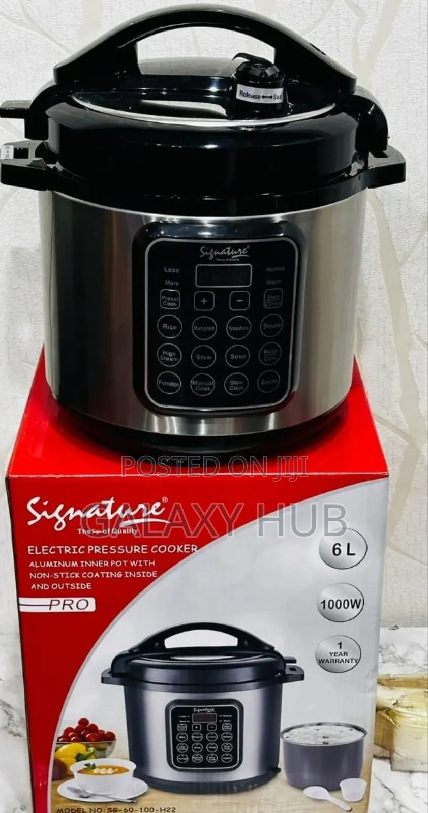 Signature 12 Litres Electric Pressure Cooker