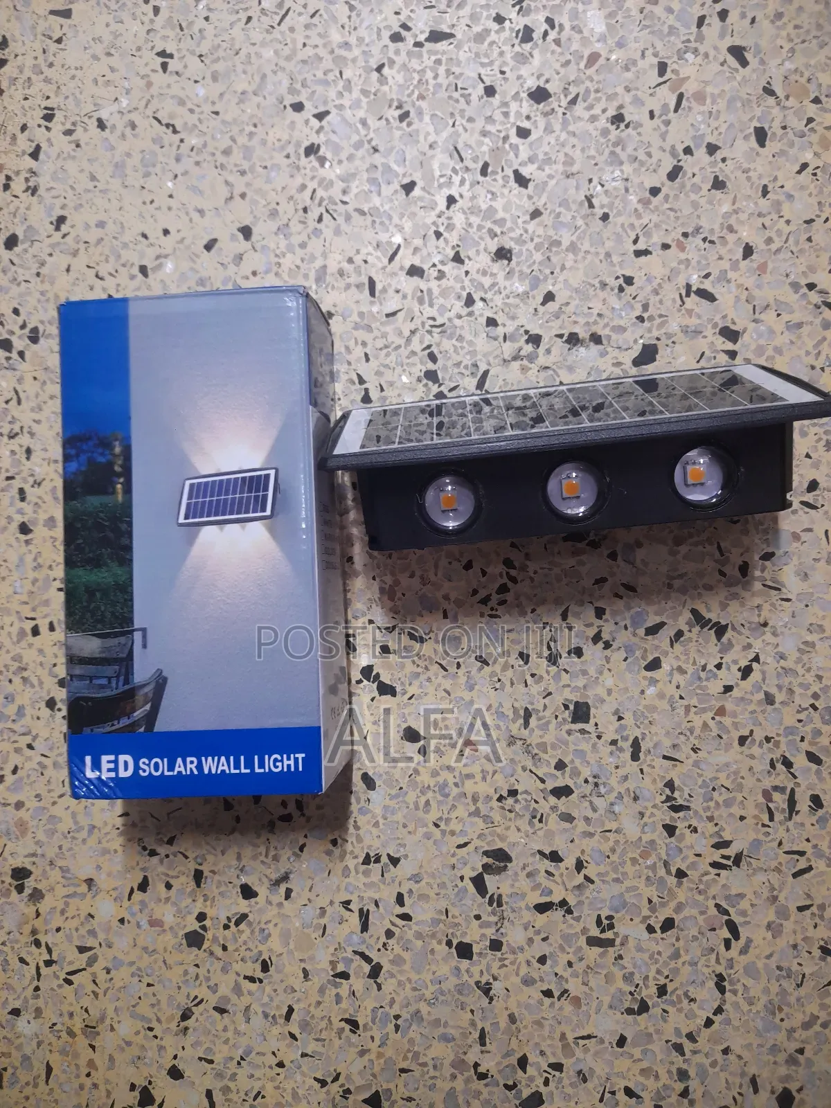 Led Solar Wall Light