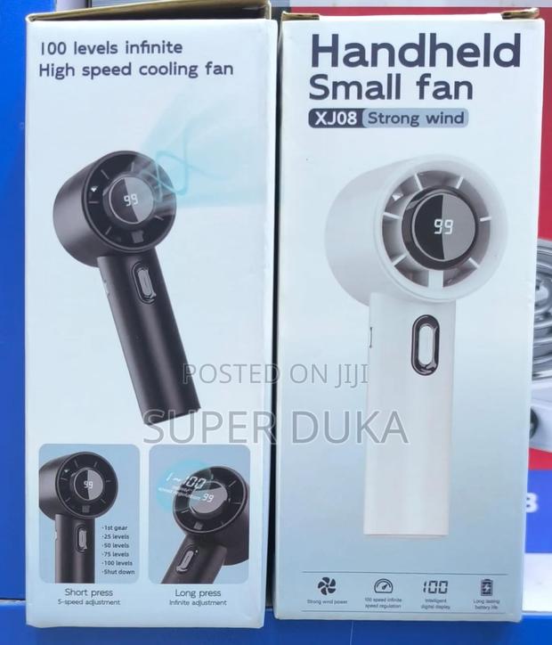 Handheld Small Rechargeable Fan,Model Xj08. - main view