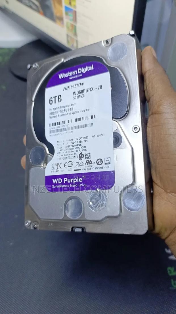 6tb Surveillance Wd Available