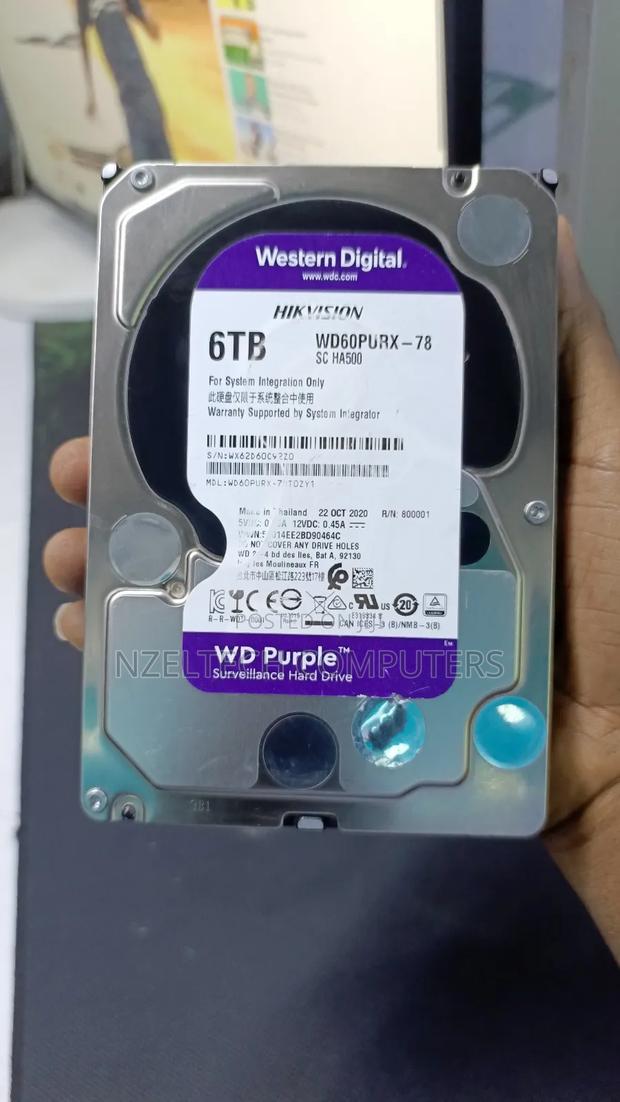 6tb Surveillance Wd Available - thumbnail 2