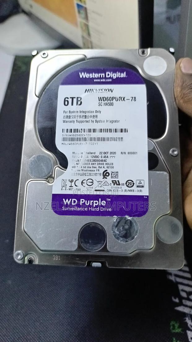 6tb Surveillance Wd Available - thumbnail 5