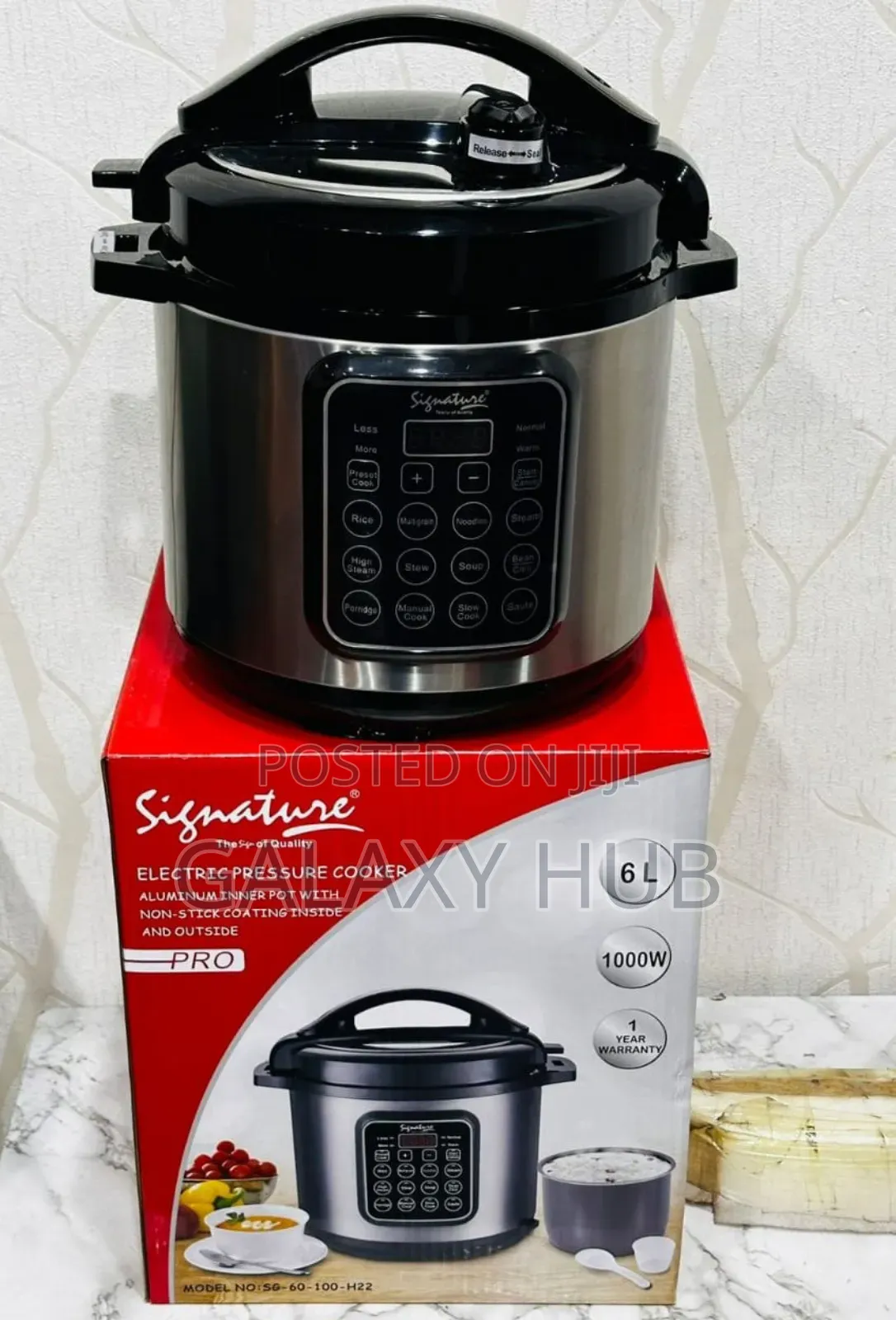 Signature 8 Litres Electric Pressure Cooker