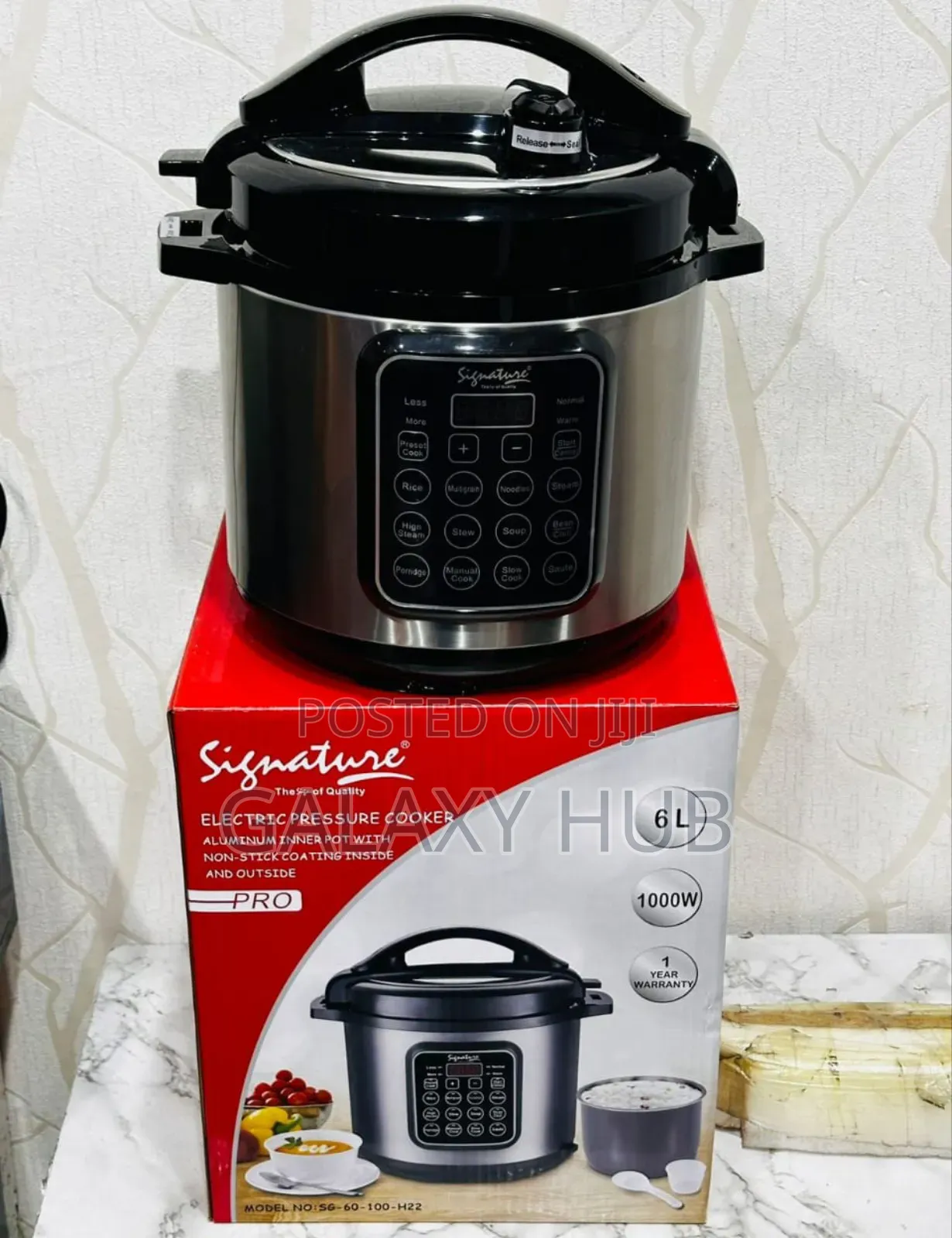 Signature 6 Litres Electric Pressure Cooker