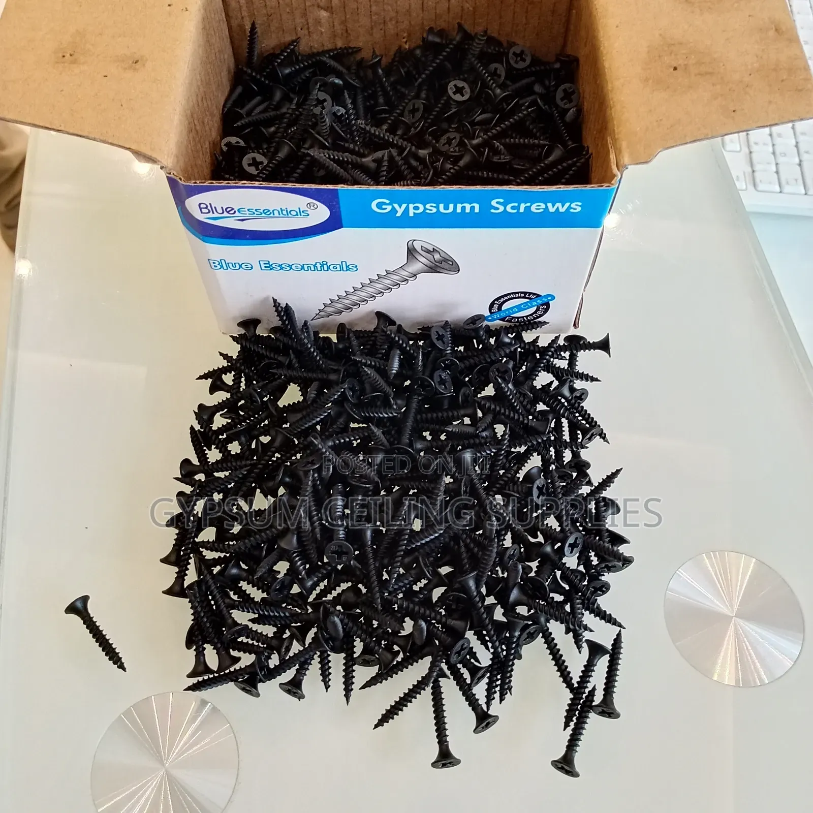Gypsum Screws Blue Essentials 1000 Pieces