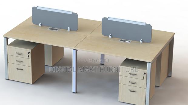 Office Desk: Modern Partition Like Office Desk - thumbnail 2