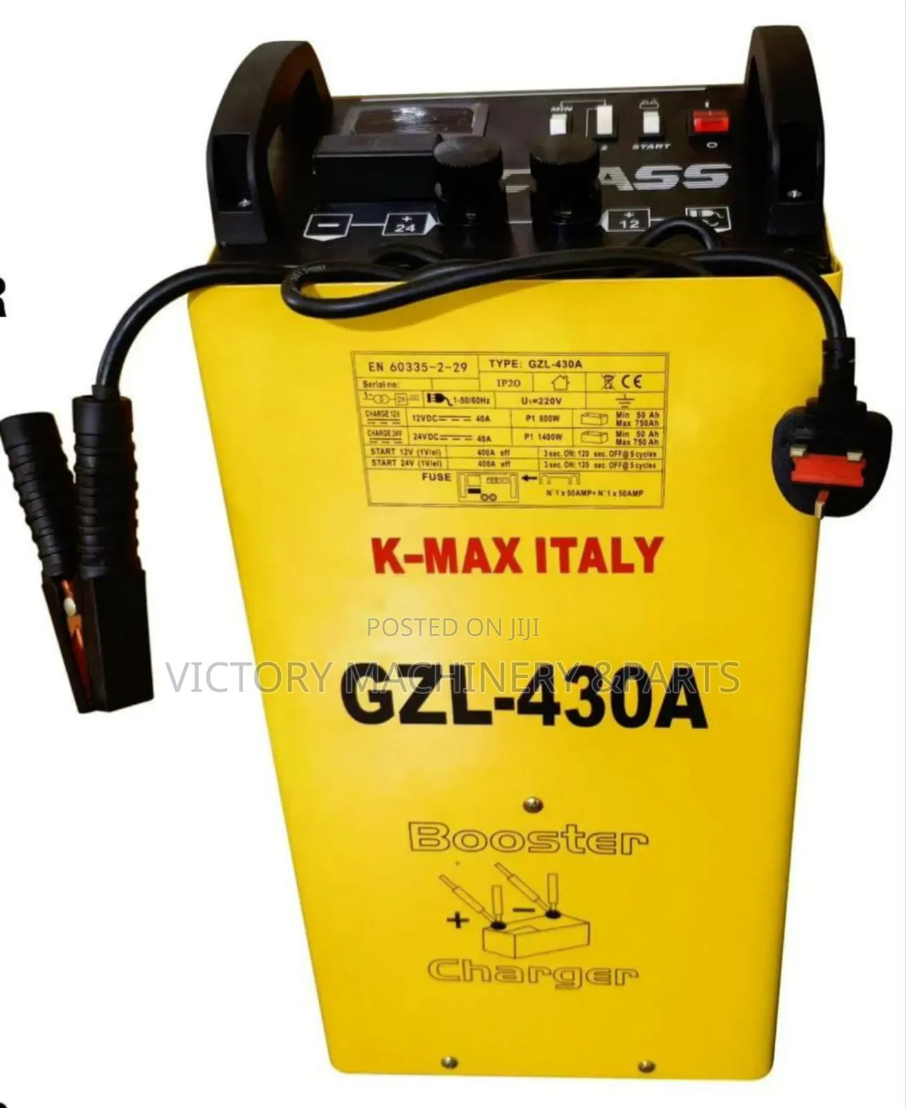 Kmax Italy Battery Charger 430ah