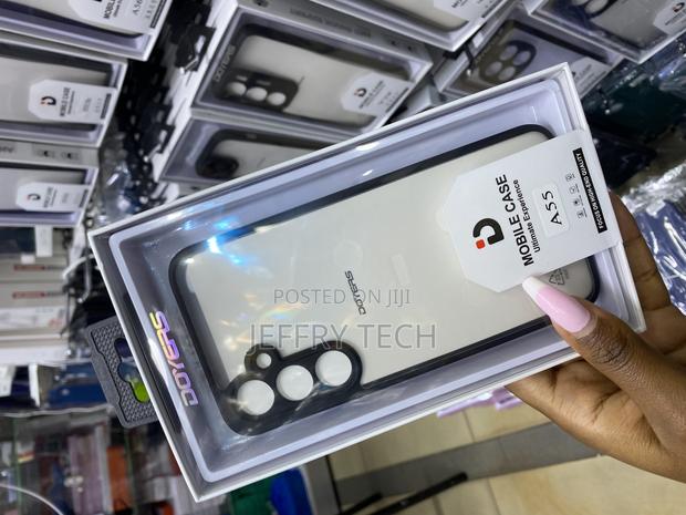 Changjia Samsung Galaxy A55 5g Doyer Clear Case With Boaders - thumbnail 2