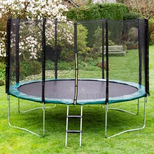 With Protective Side Net Rust Resistant 12 FTS Trampoline - thumbnail 2
