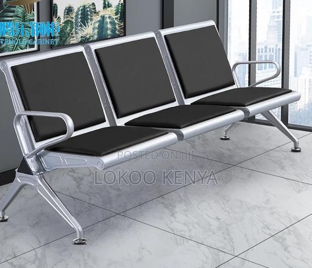 Office Bench : 3-Seat Waiting Room Bench - thumbnail 3